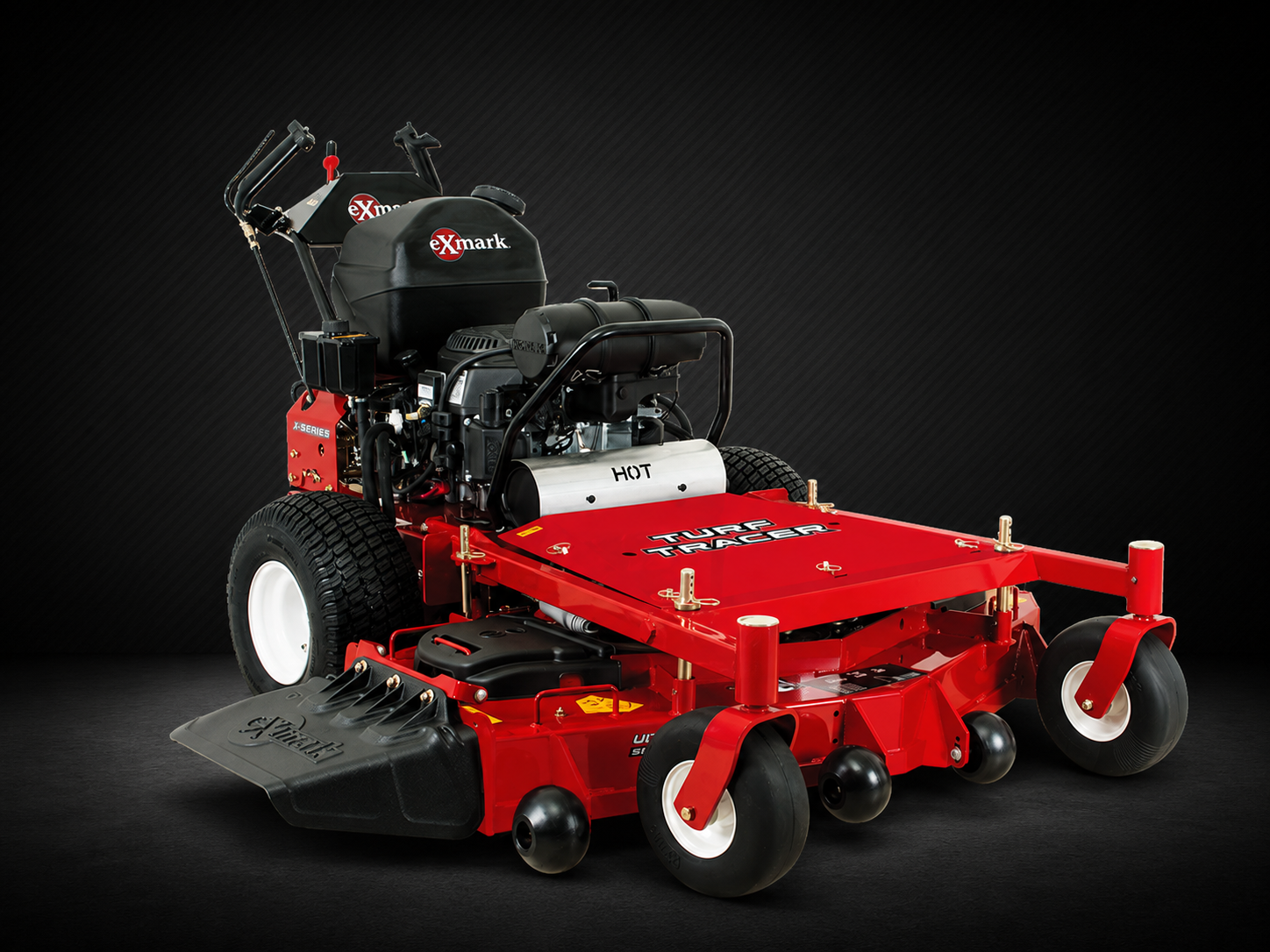 Exmark Turf Tracer X-Series walk-behind mower with Kawasaki engine